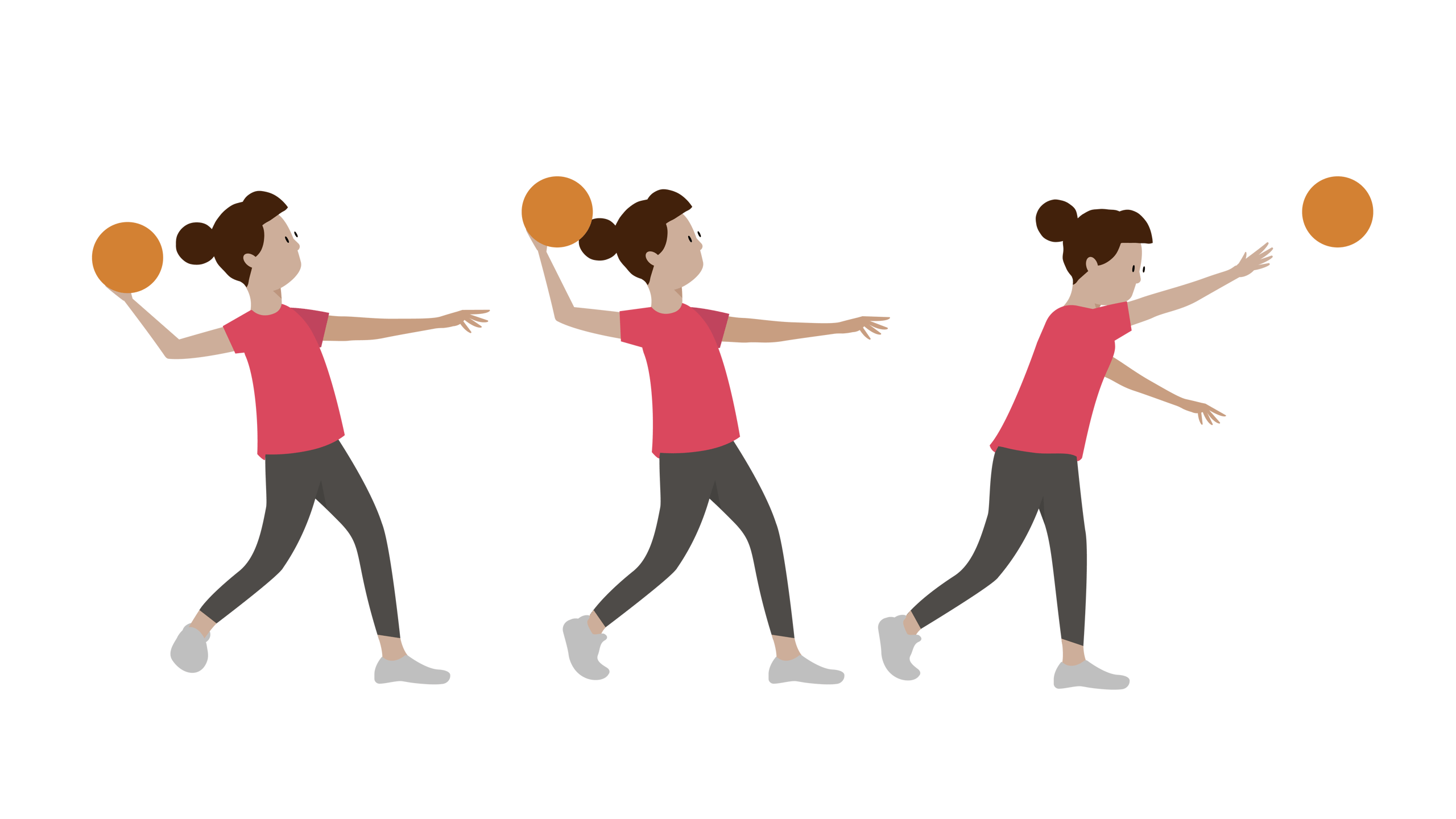 Netball Shoulder Pass