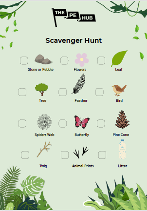Image for scavenger hunt document