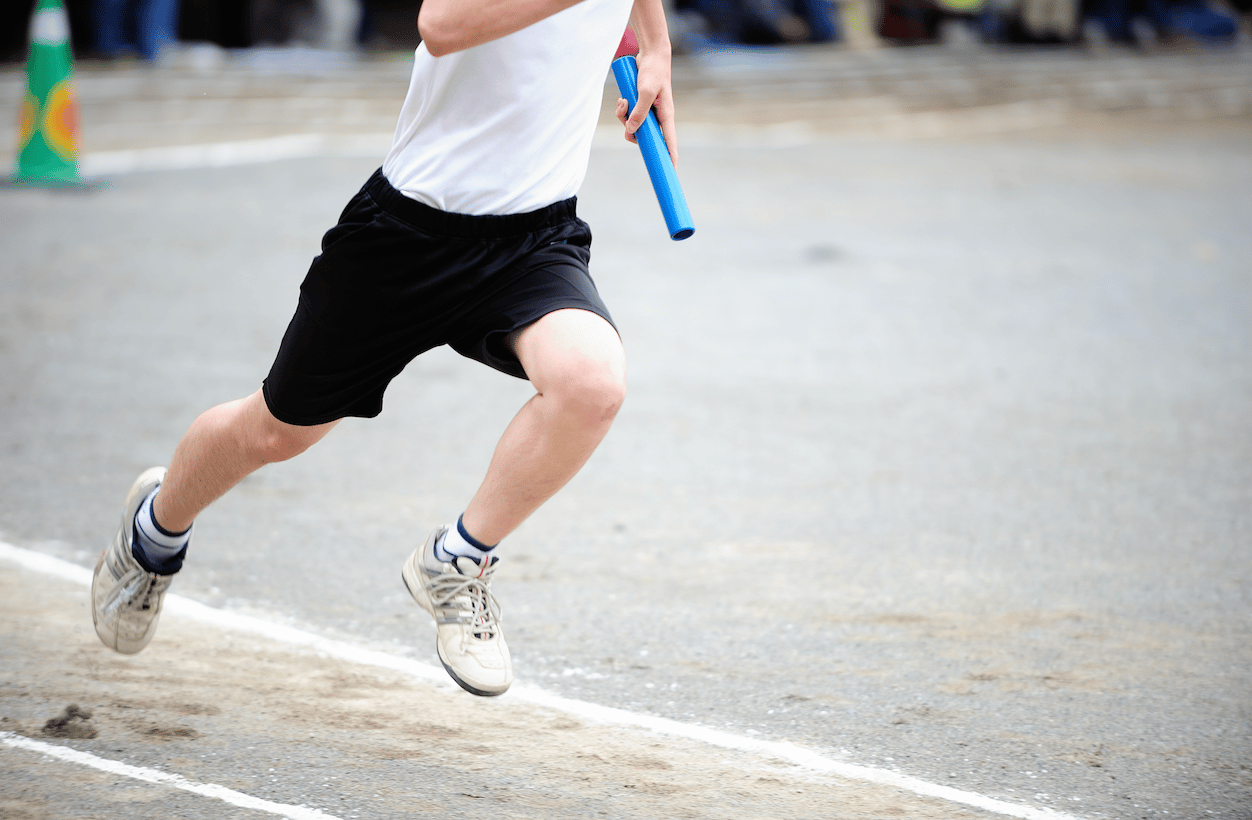 Sports day running races