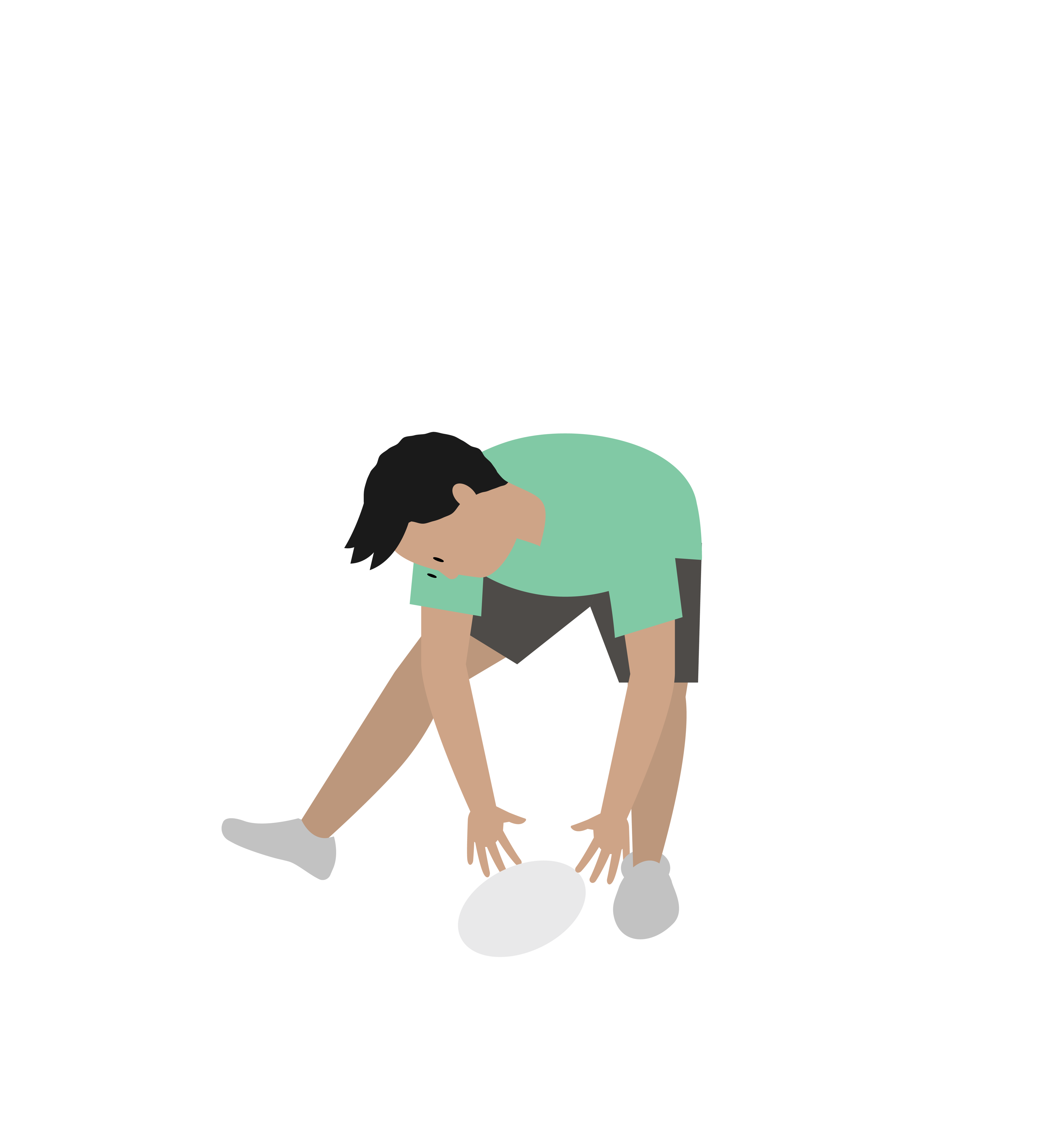 Tag Rugby Picking up the ball