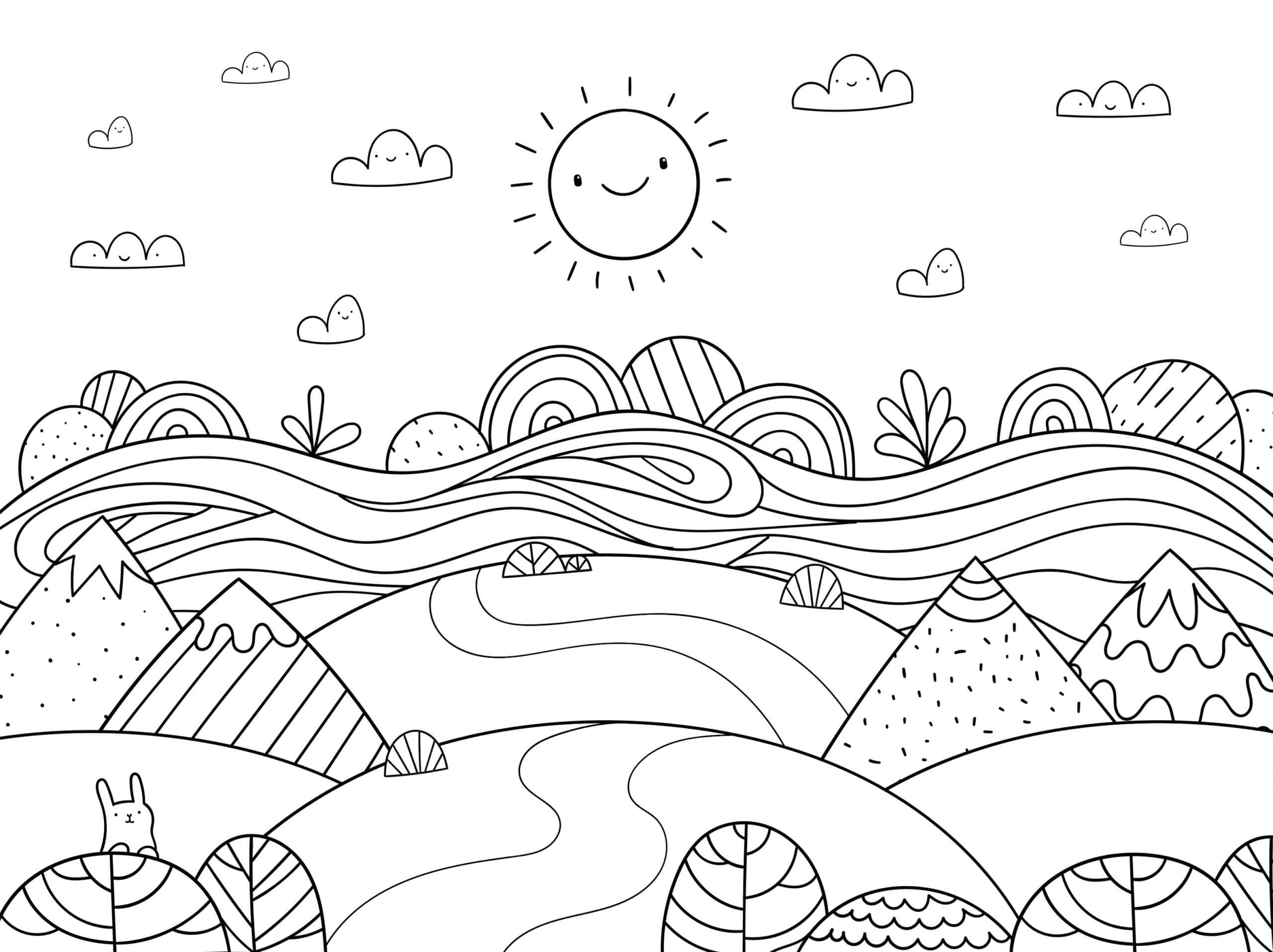 An image of Mindfulness Colouring