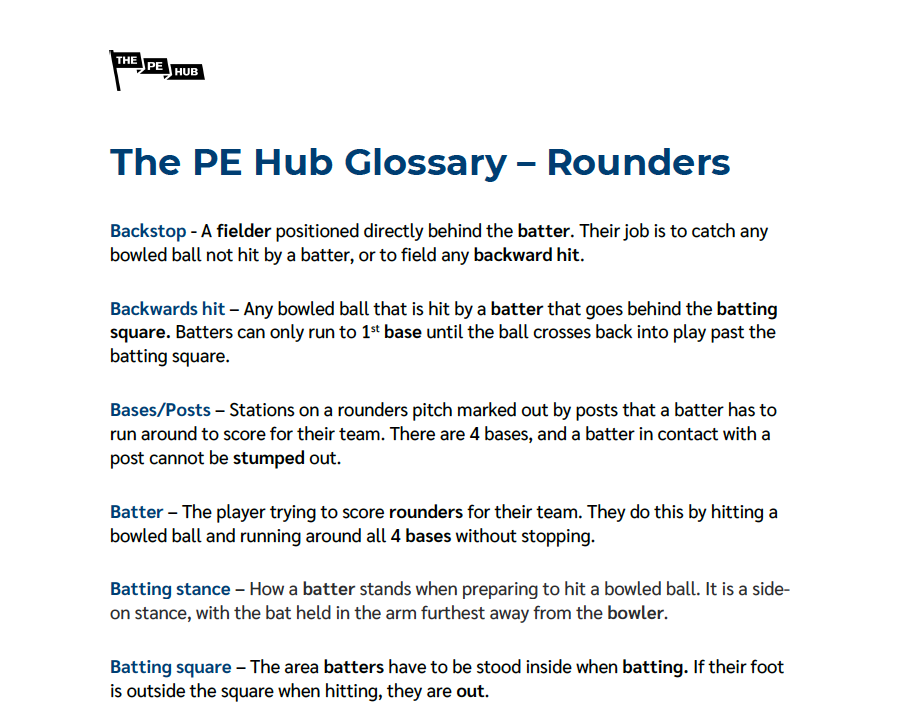 An image of Rounders Glossary