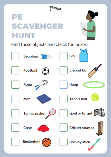 An image of Year 1 OAA L6 Scavenger Hunt