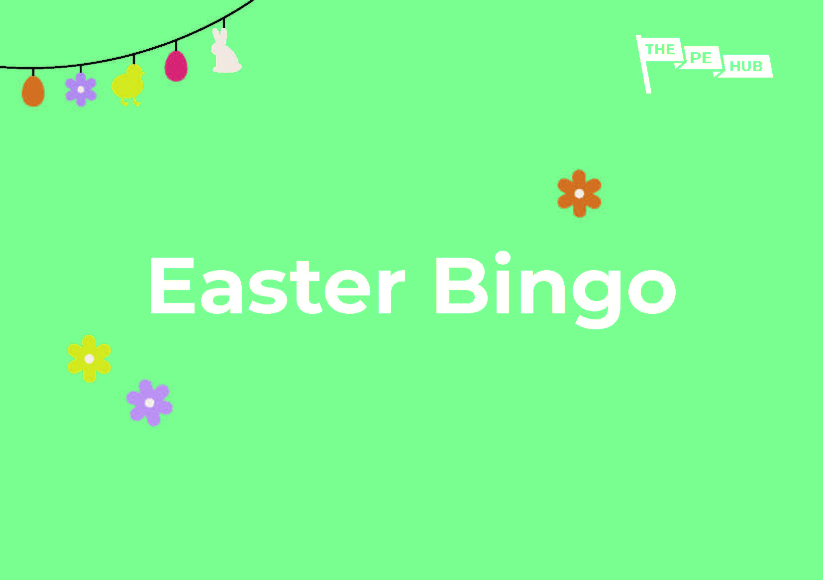 An image of Easter Bingo