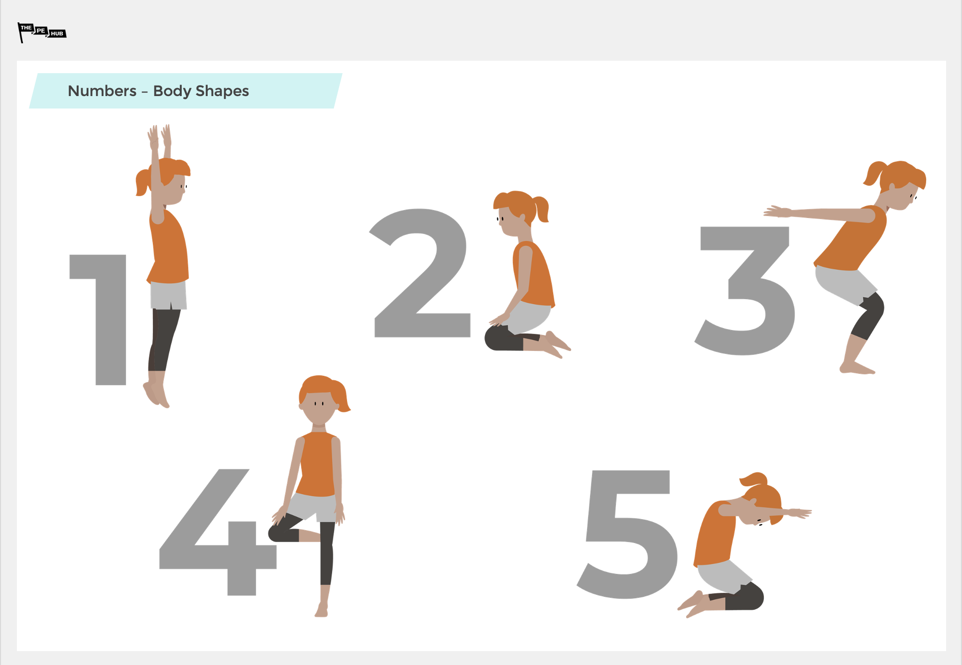 An image of Number Shapes Pupil Handout