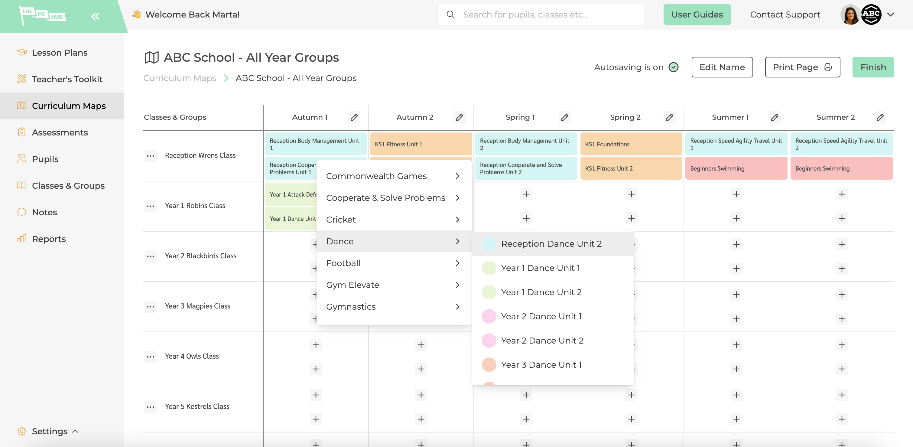 Planning primary PE using The PE Hub platform