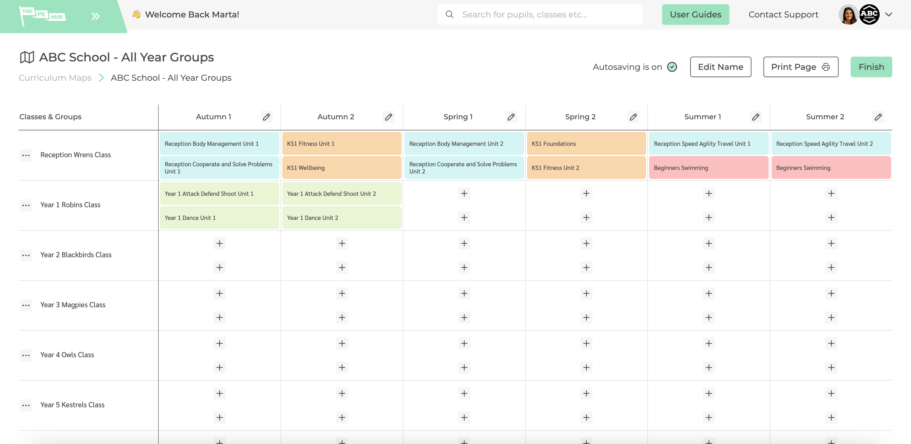 Planning primary PE using The PE Hub platform