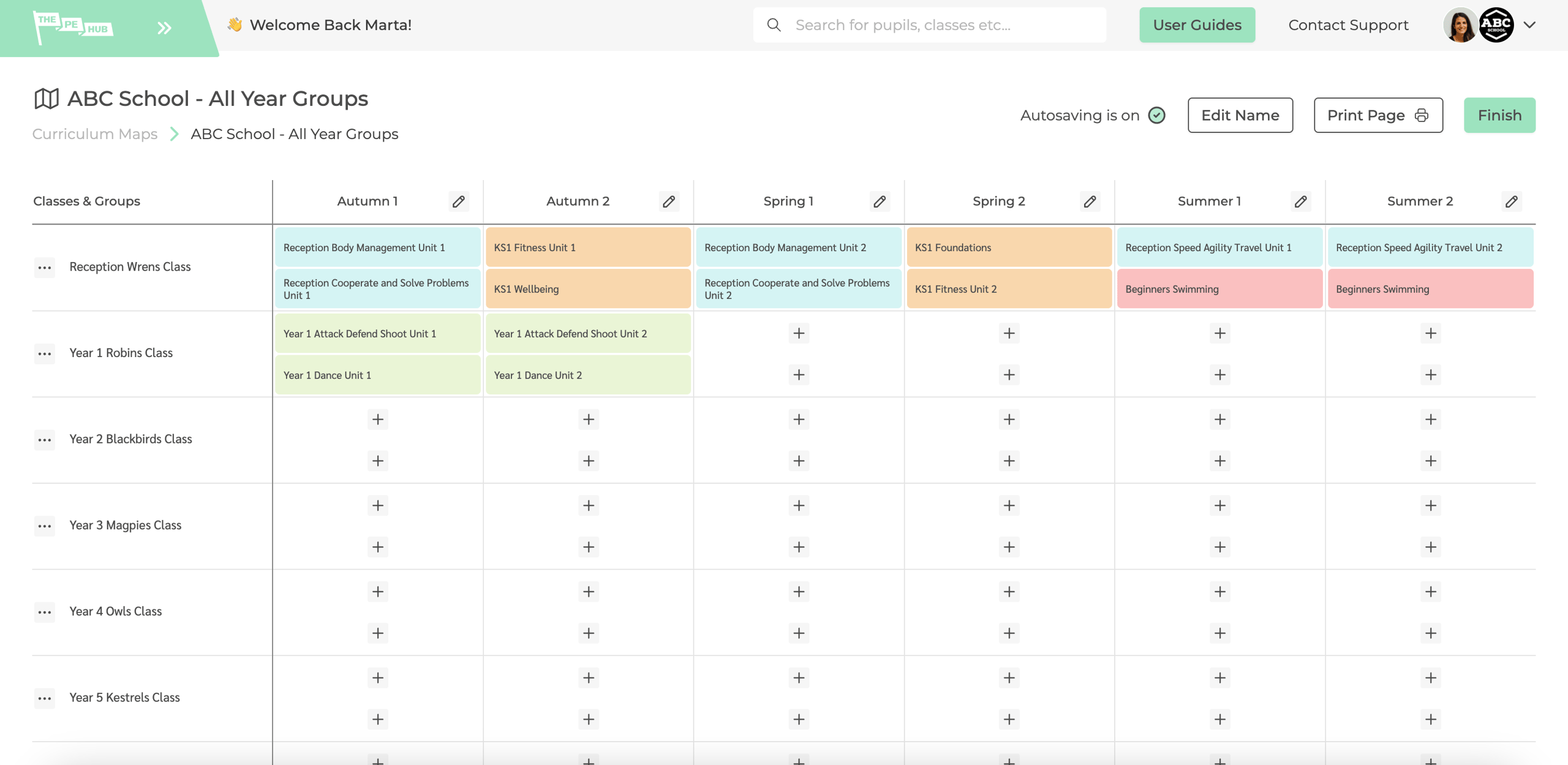 Planning primary PE using The PE Hub platform