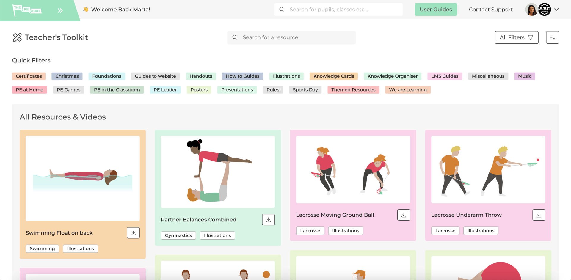 Over 1,600 Primary PE Teaching Resources | The PE Hub