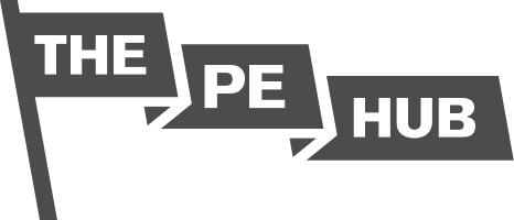 The PE Hub Logo